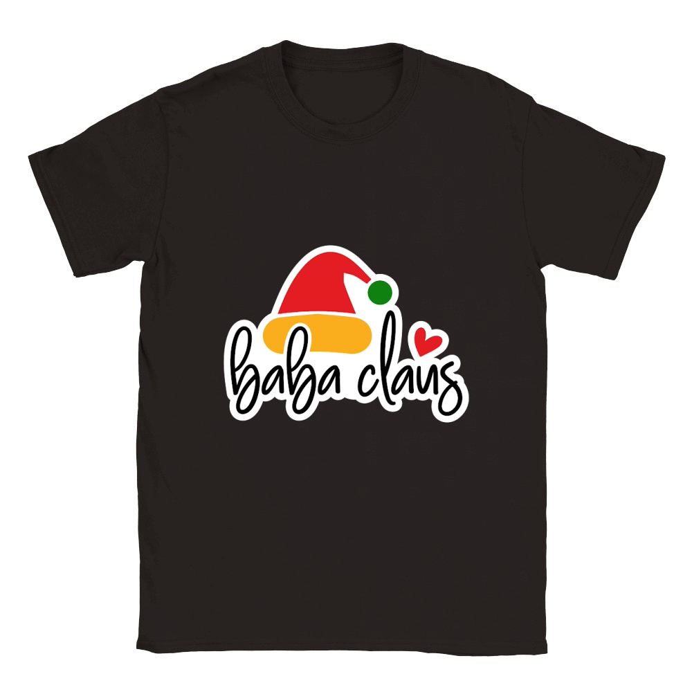 Baba Claus Classic Kids Crewneck T-shirt