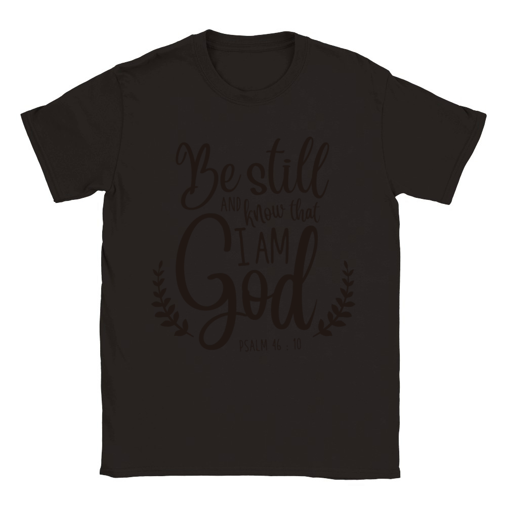 Be Still And Know That I Am God Classic Kids Crewneck T-shirt