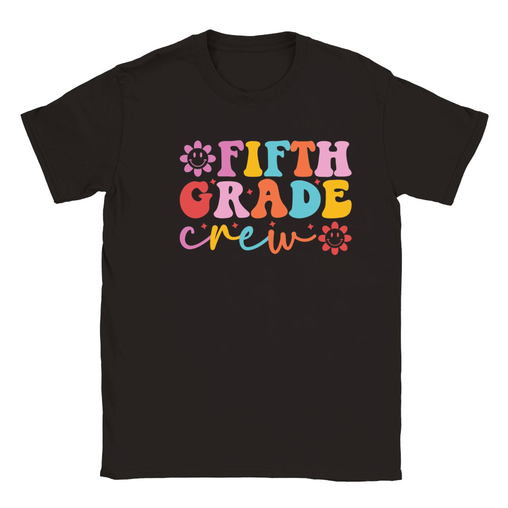 Fifth grade crew Classic Kids Crewneck T-shirt