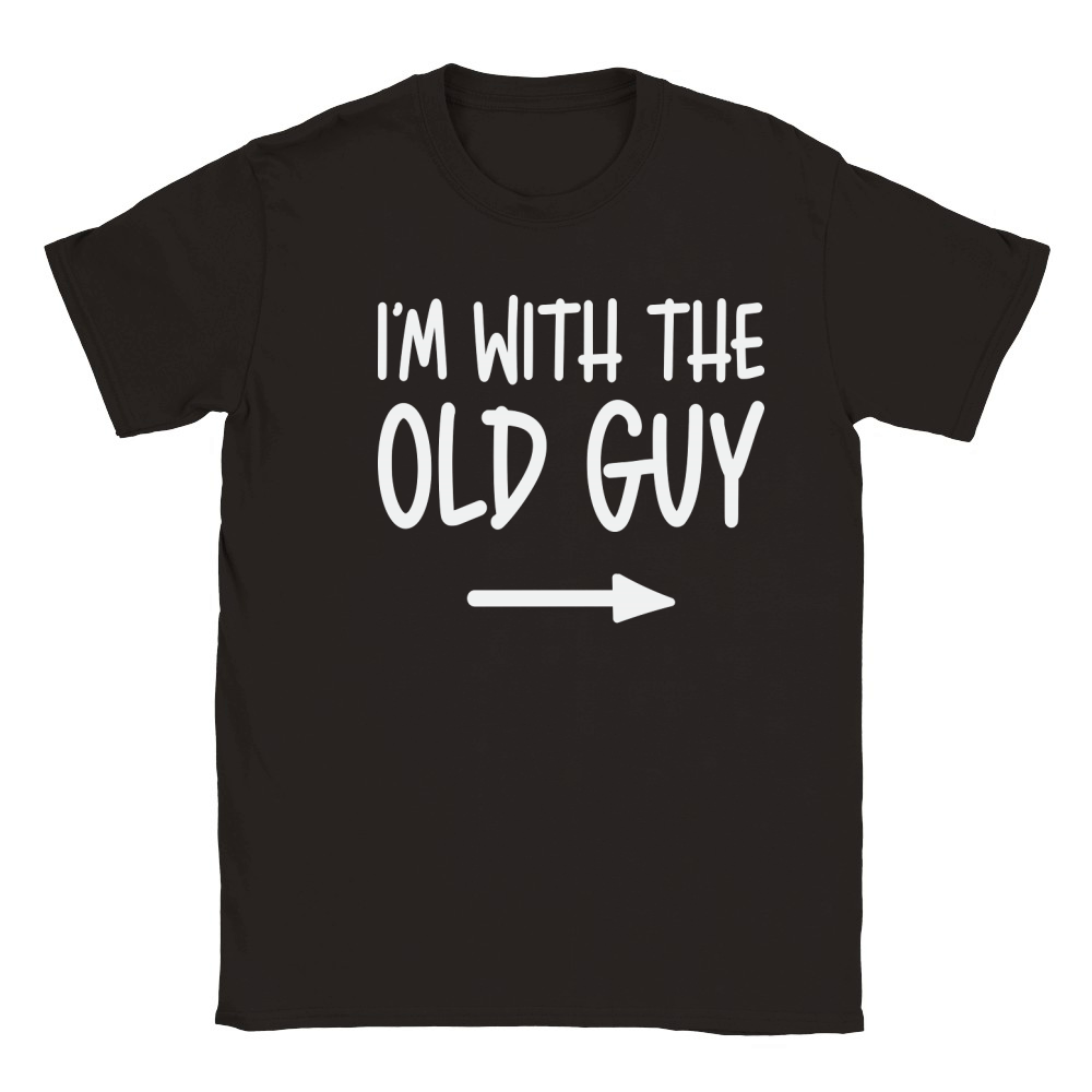 Im With The Old Guy Classic Kids Crewneck T-shirt
