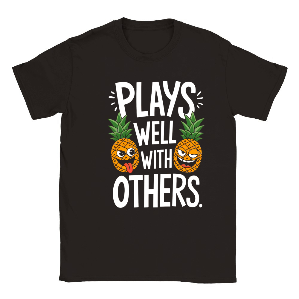 Play Well With Others Classic Kids Crewneck T-shirt