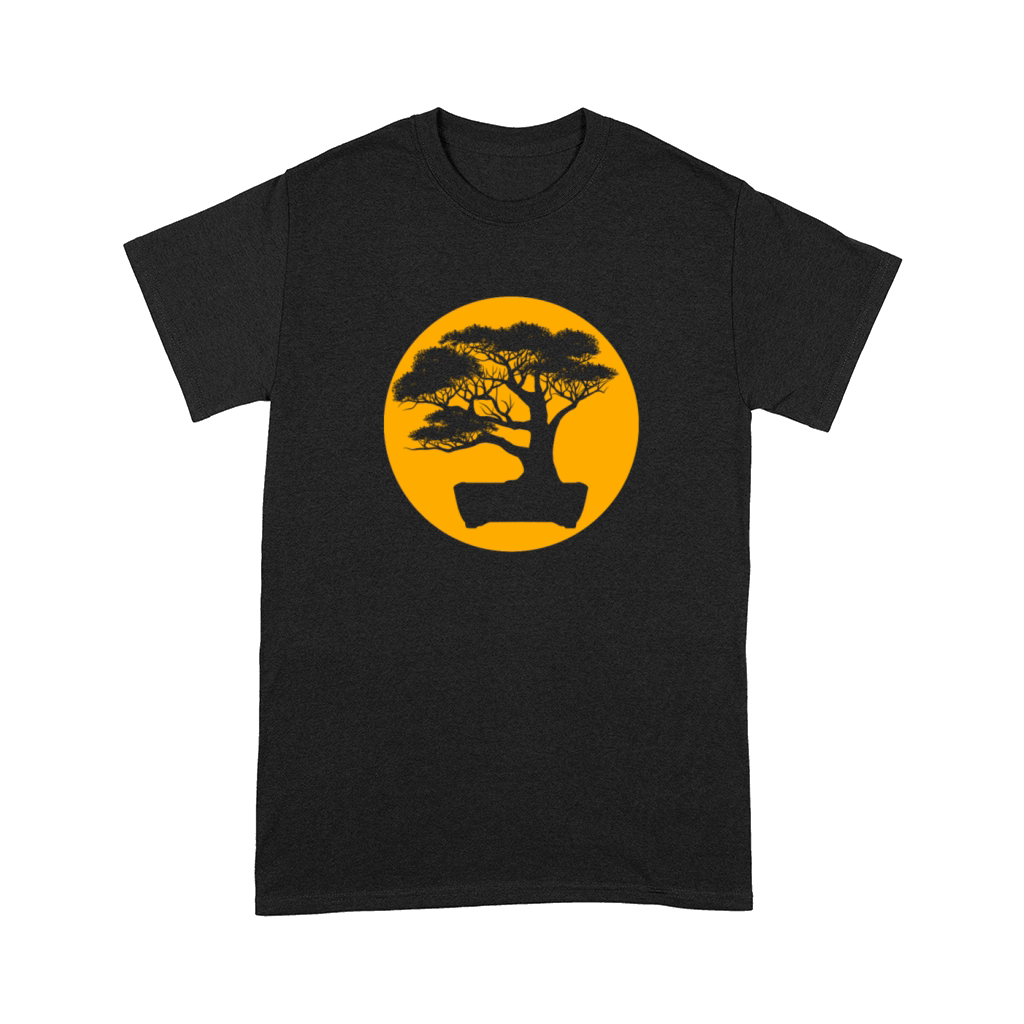 Bonsai T Shirt Japanese Trees Zen Buddhist Orange Comfort T-shirt