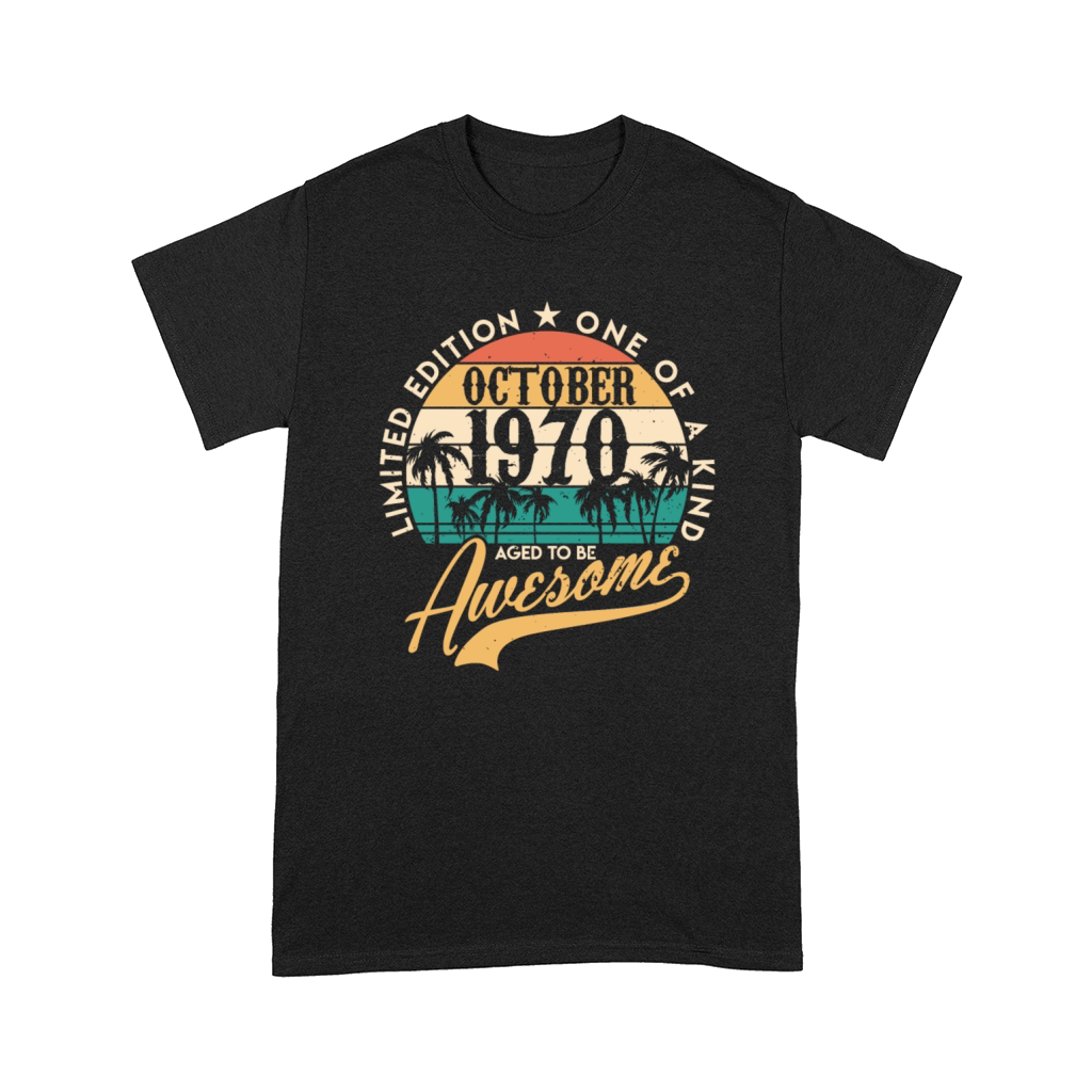 October 1970 birthday gifts for men women Vintage Comfort T-shirt