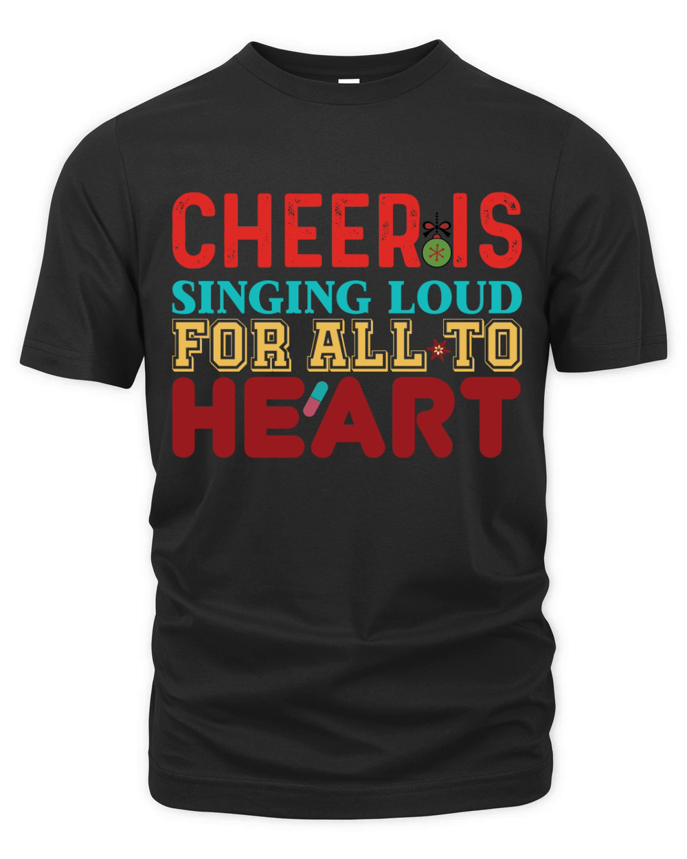 Cheer Is Singing Loud For All To Heart Organic Unisex T-shirt