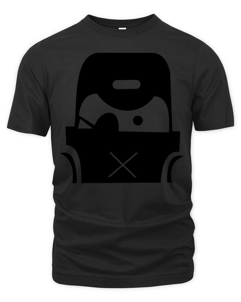 head upside down Organic Unisex T-shirt