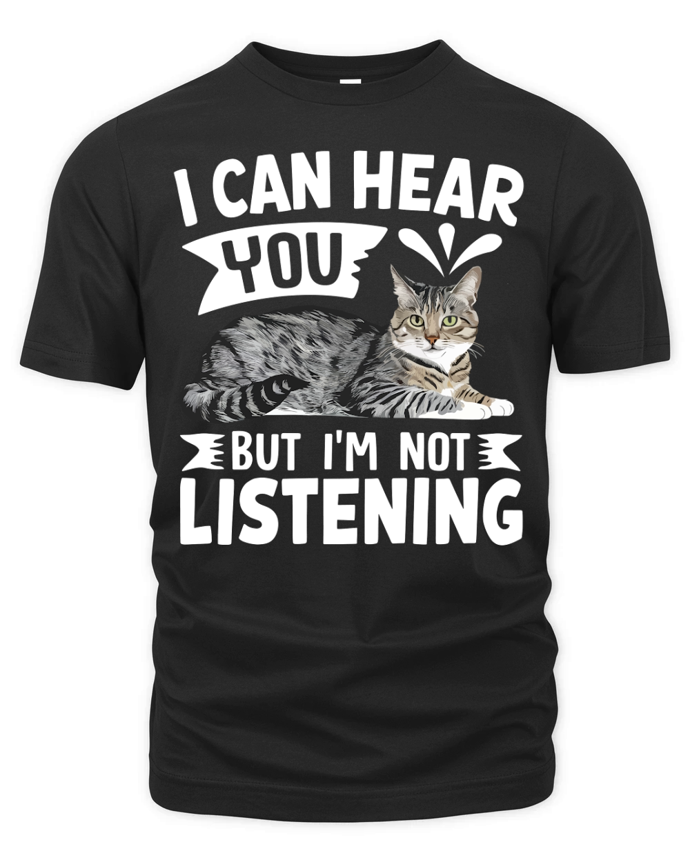 I Can Hear You But Im Not Listening Organic Unisex T-shirt