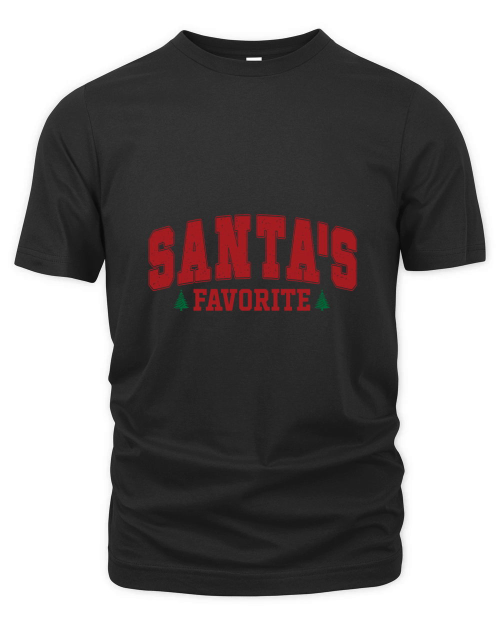 Santas Favorite Christmas 3 Organic Unisex T-shirt