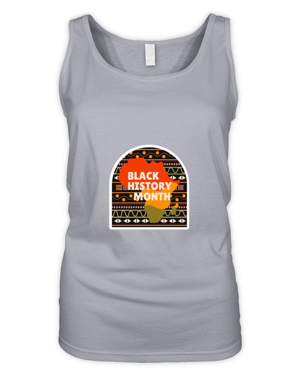 Black History Every Month Organic Women's Tank Top