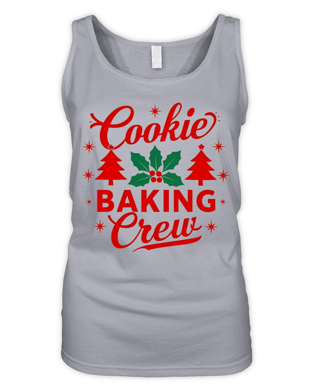 Cookie Baking Crew Christmas Organic Women's Tank Top