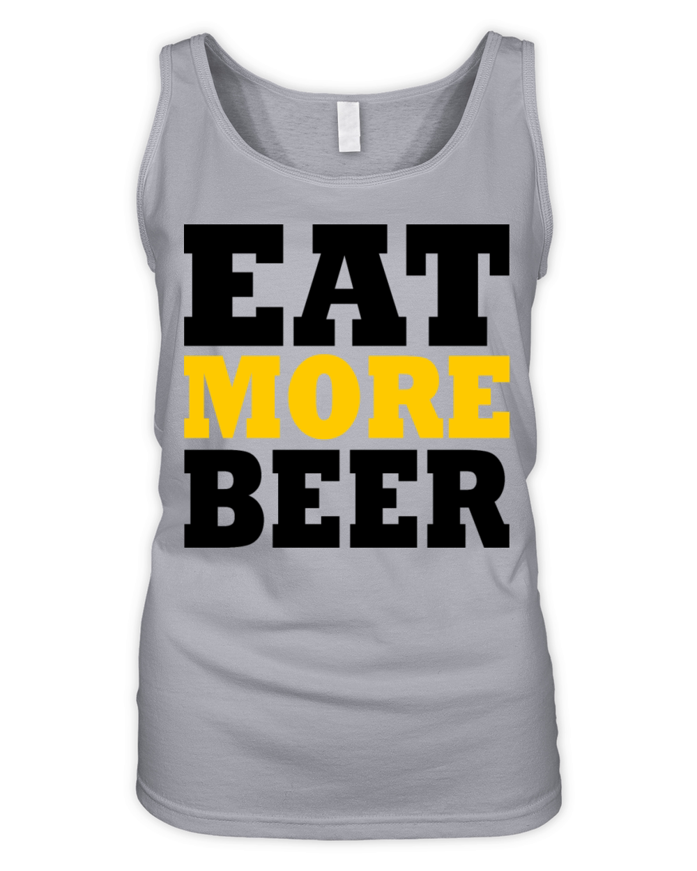 Eat more beer Organic Women's Tank Top