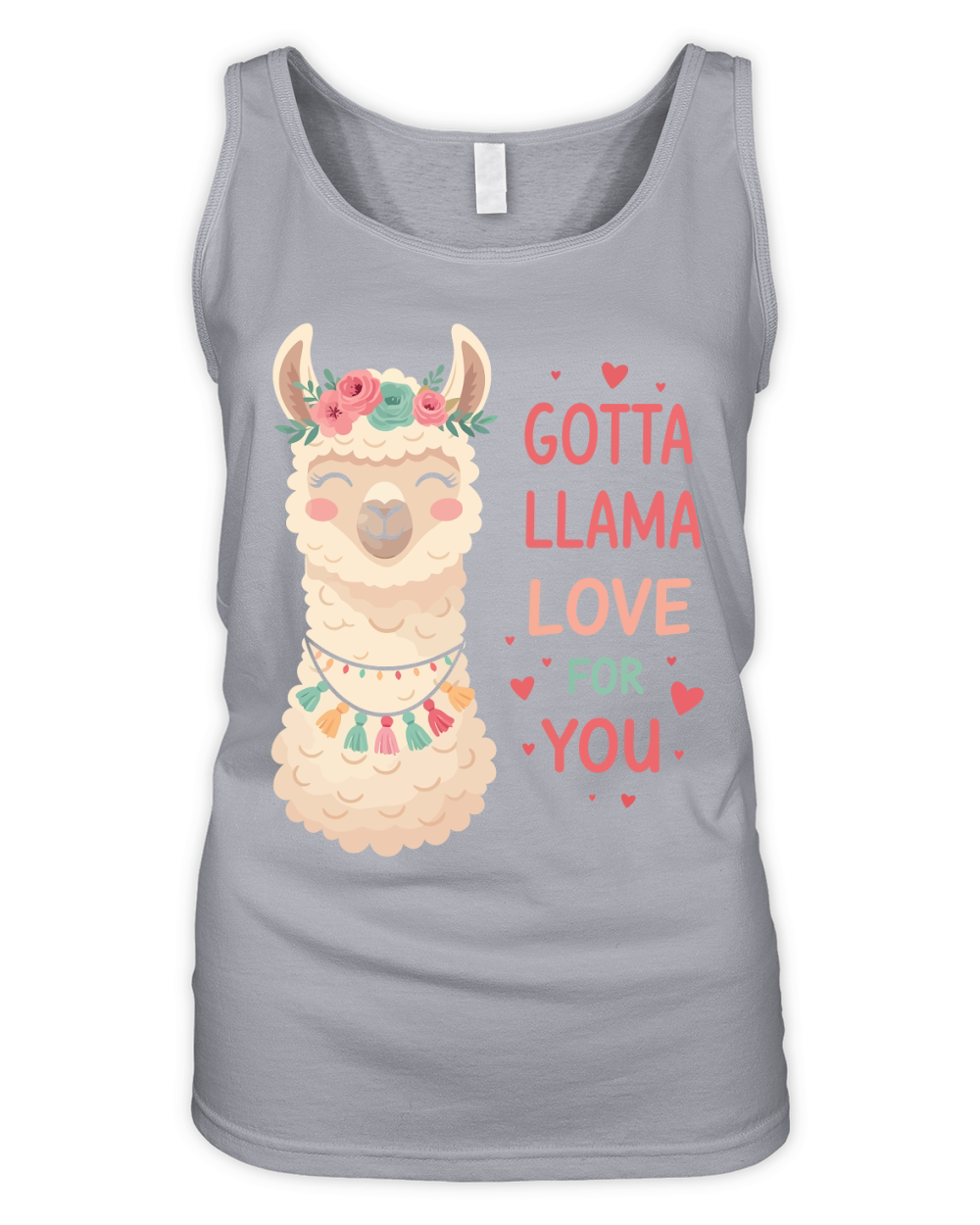 Gotta llama love for you Organic Women's Tank Top