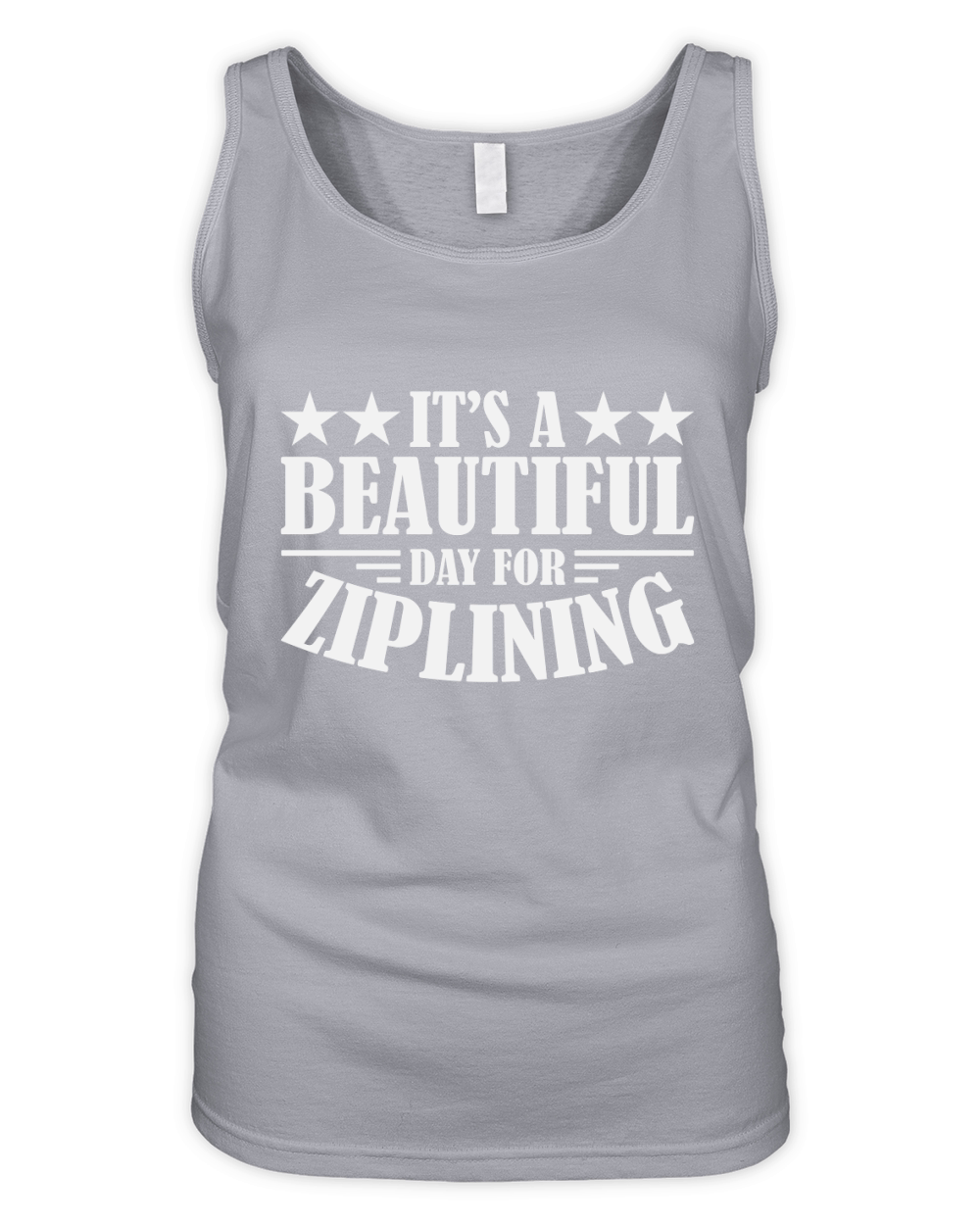 Its A Beautiful Day For Ziplining Organic Women's Tank Top