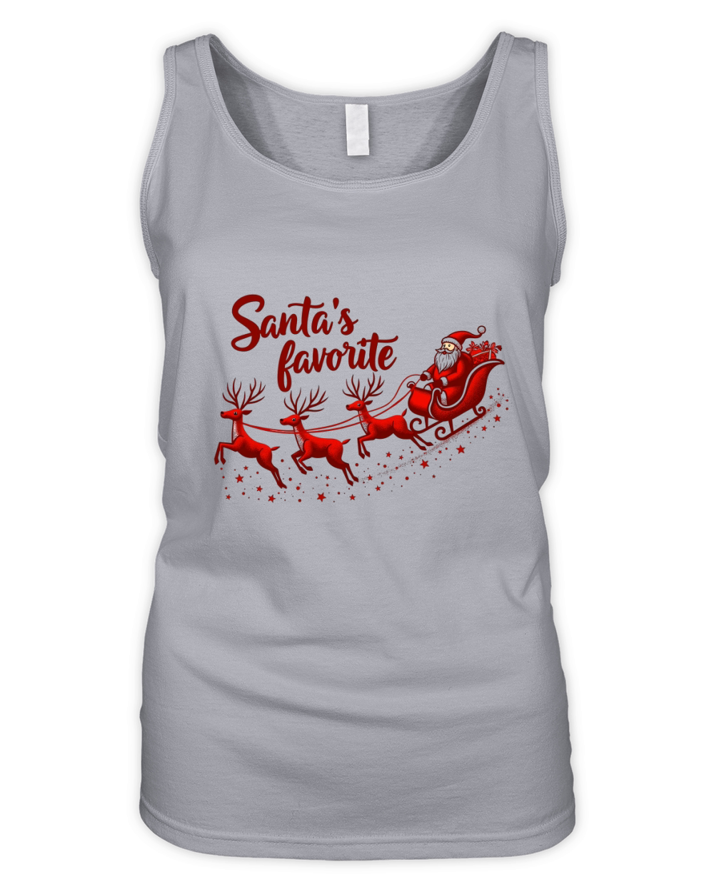 Santas Favorite 5 Organic Women's Tank Top