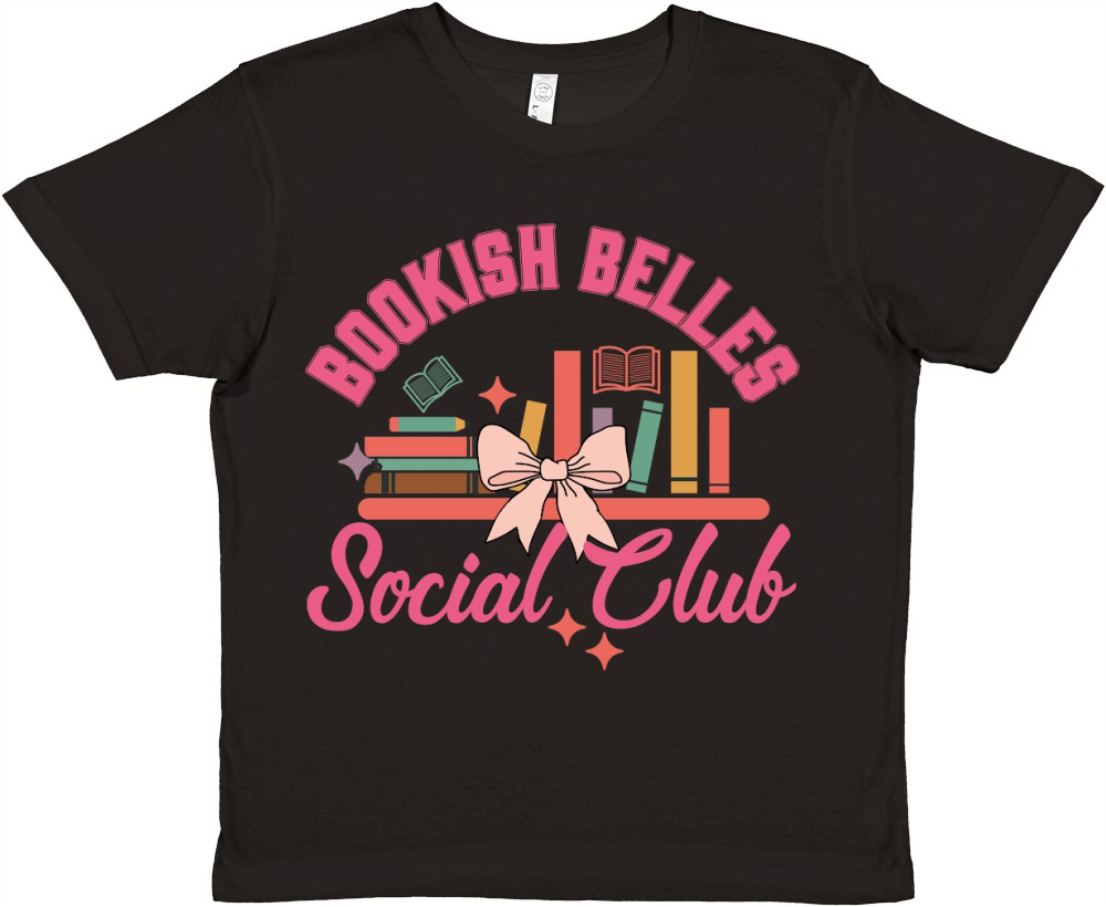 Bookish Belles Social Club Premium Kids Crewneck T-shirt