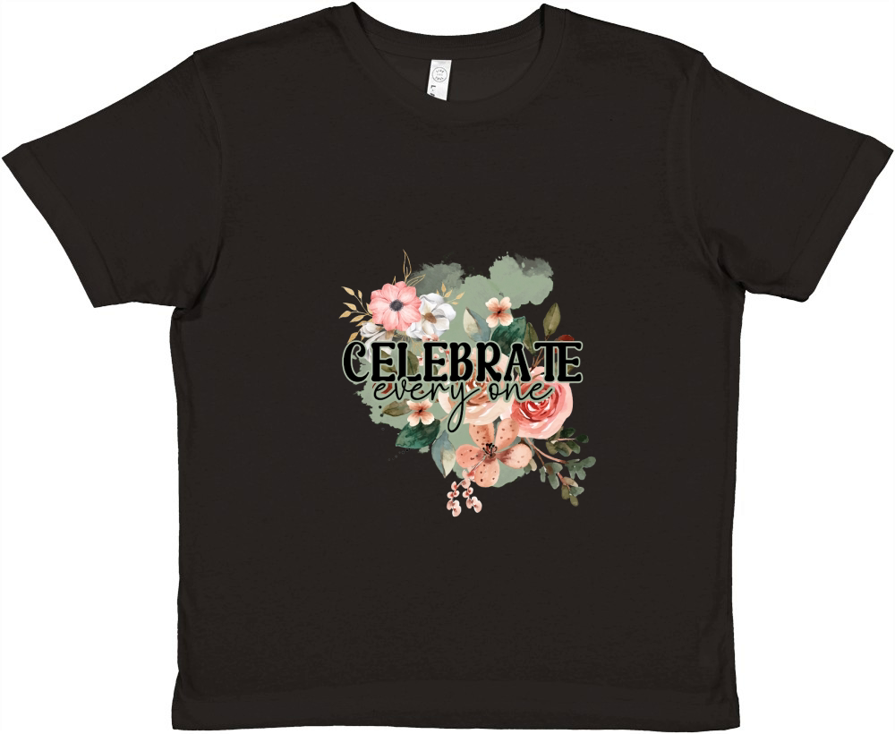 celebrate every one Premium Kids Crewneck T-shirt