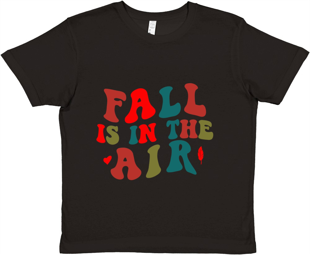 fall is in the air  (2) Premium Kids Crewneck T-shirt