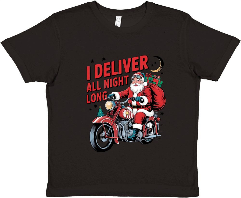 I deliver all night long 5 Premium Kids Crewneck T-shirt