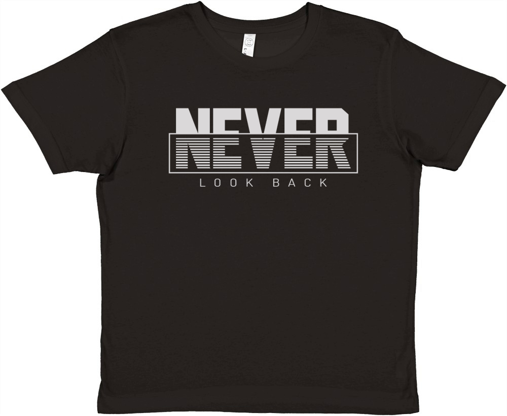 Never Look Back 3 Premium Kids Crewneck T-shirt