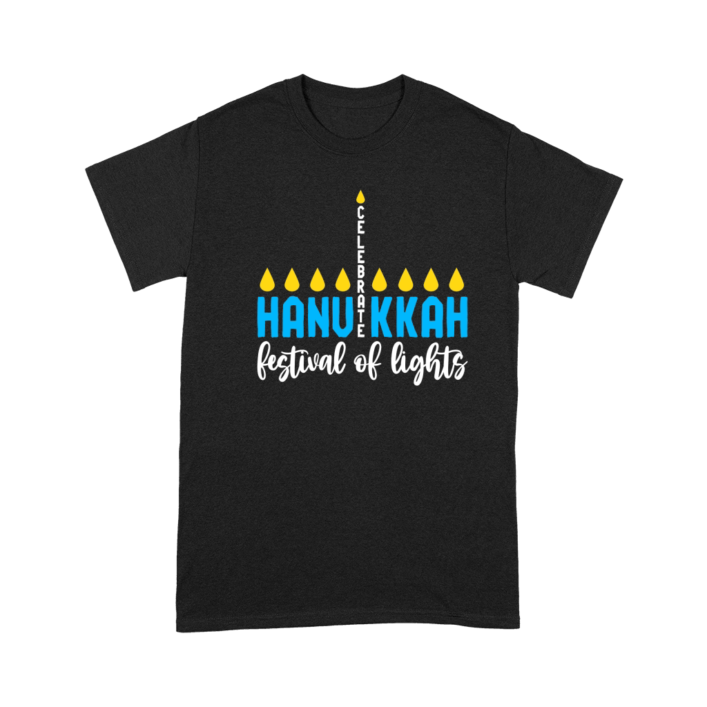 CELEBRATE HANUKKAH festival of lights Premium T-shirt