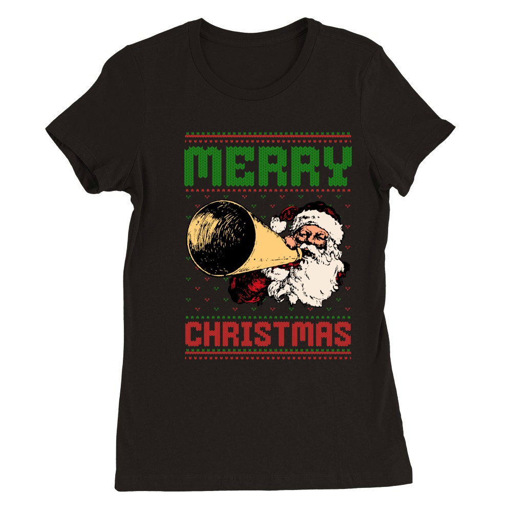 Merry christmas 59 72 Premium Womens Crewneck T-shirt