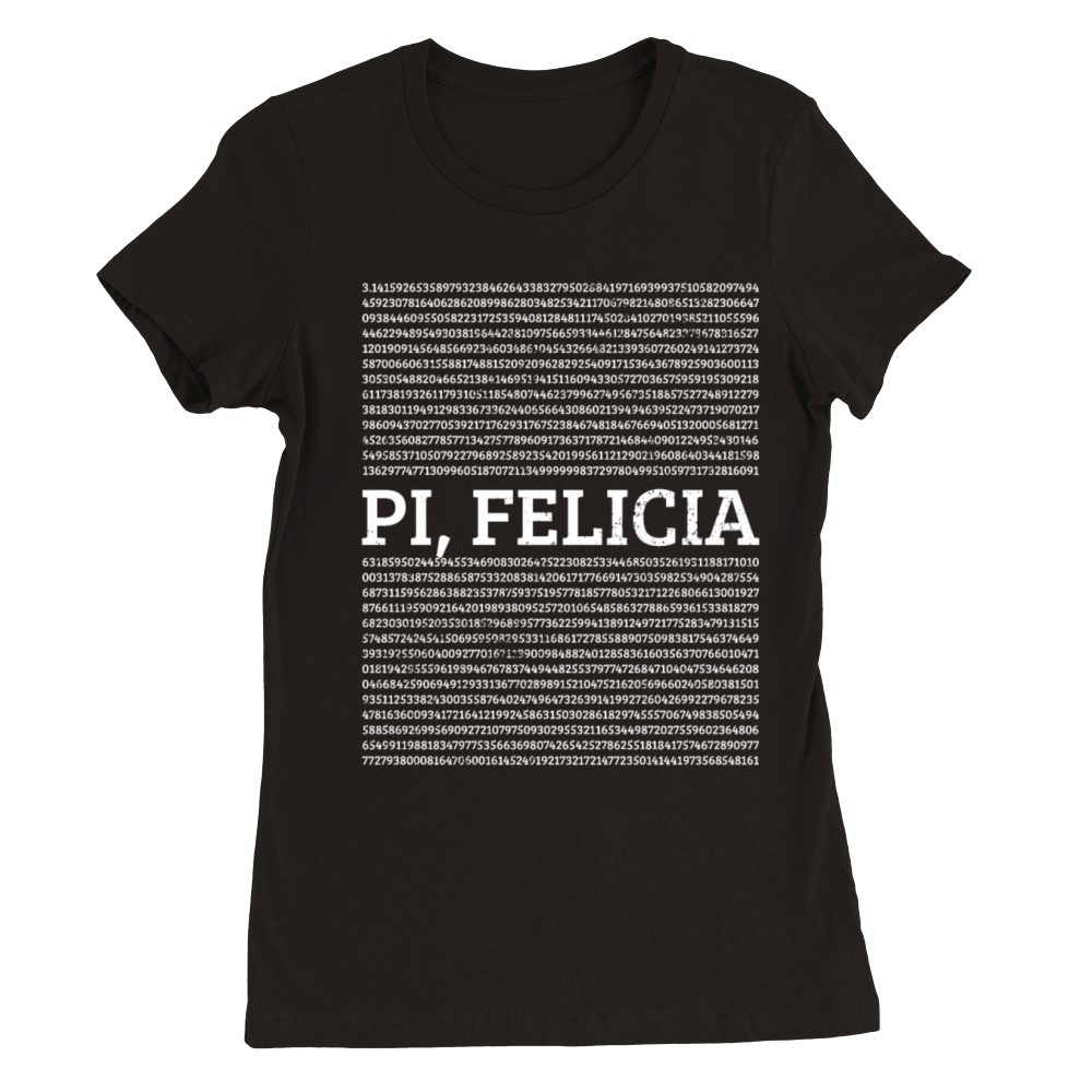Pi Day Premium Womens Crewneck T-shirt