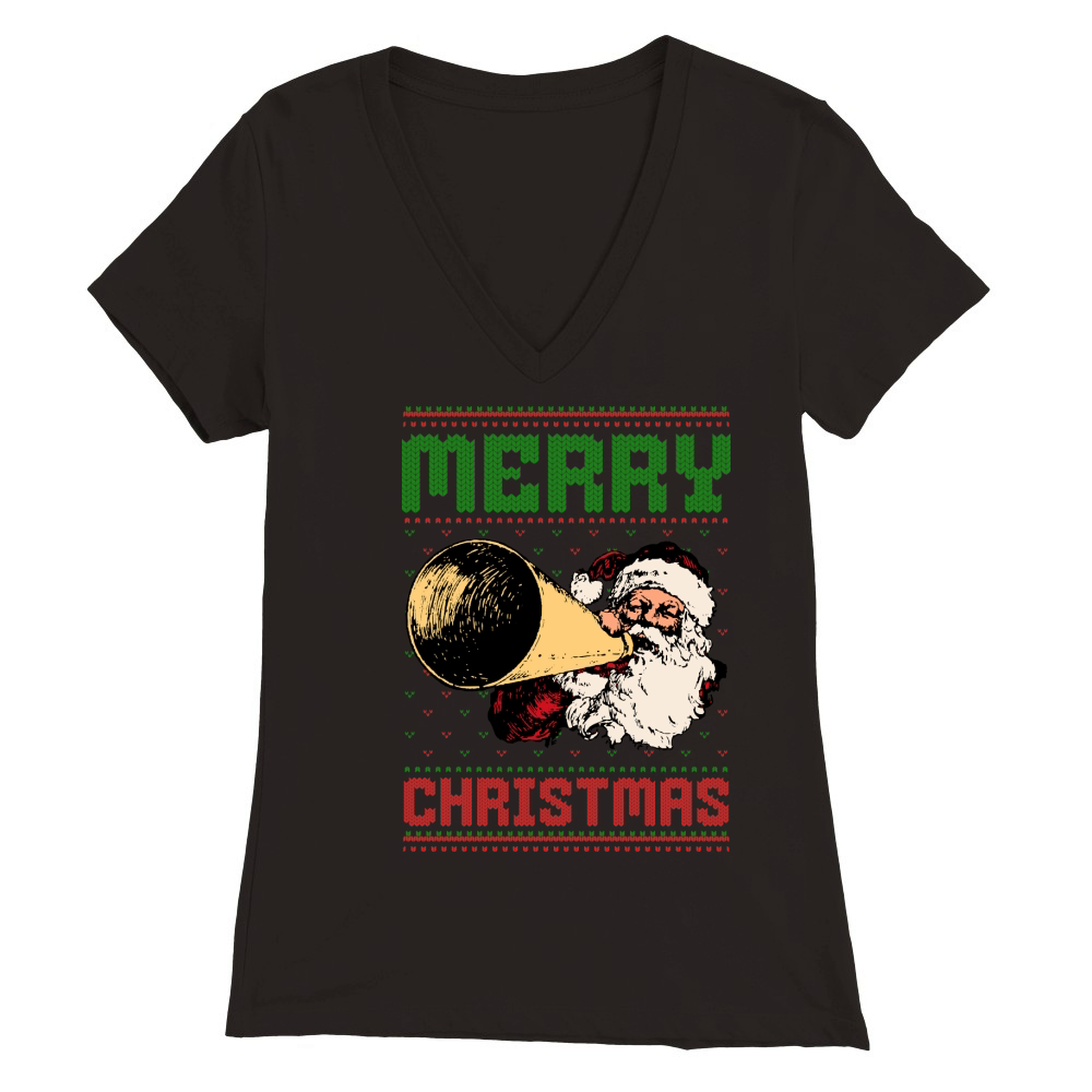 Merry christmas 59 72 Premium Womens V-Neck T-shirt