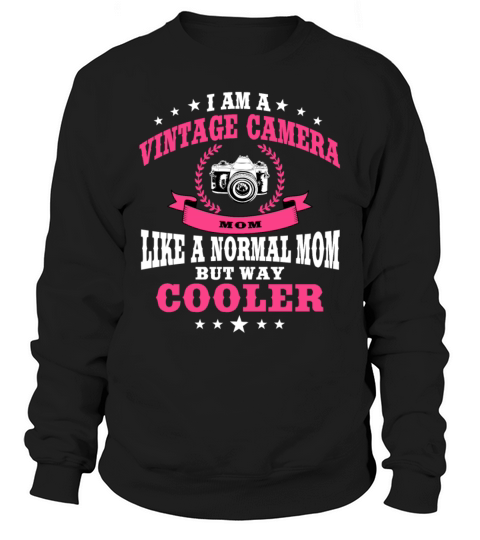 Vintage Camera Mom Sweatshirt Unisex