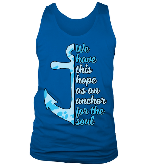 Christian Anchor For Soul Hope Tank Top Unisex