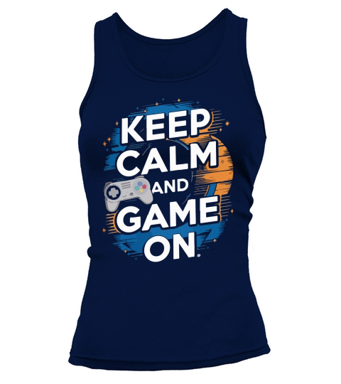 Keep Calm and Game on 1 06 Tank top Woman