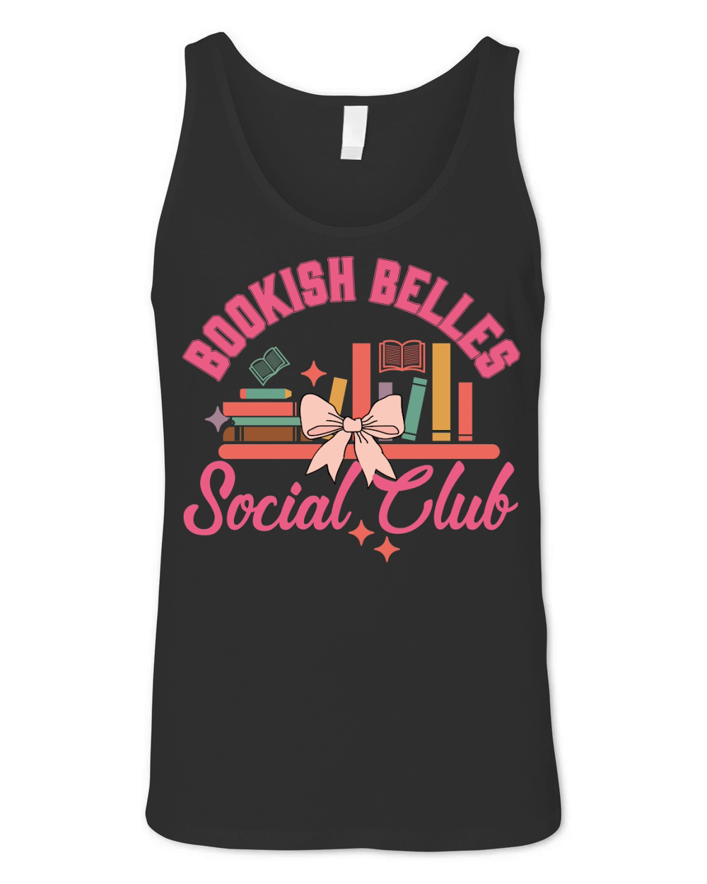 Bookish Belles Social Club Unisex Jersey Tank