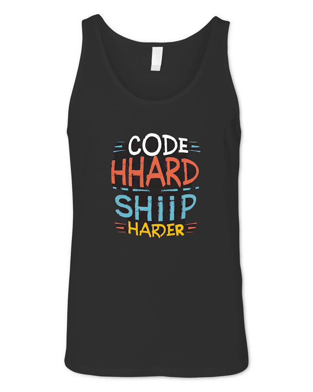 Code hhard shiip harer Unisex Jersey Tank