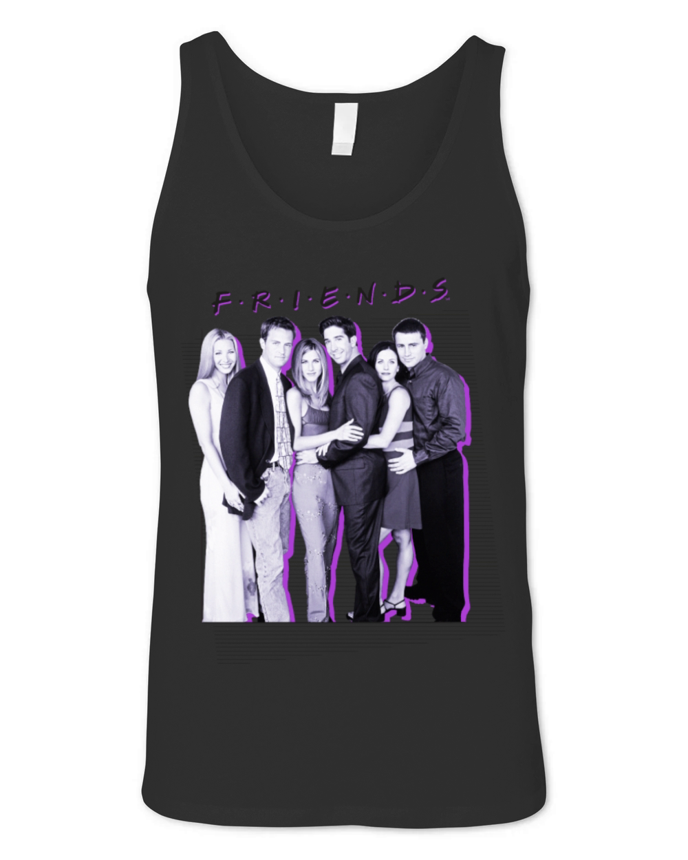 Friends Vintage Unisex Jersey Tank