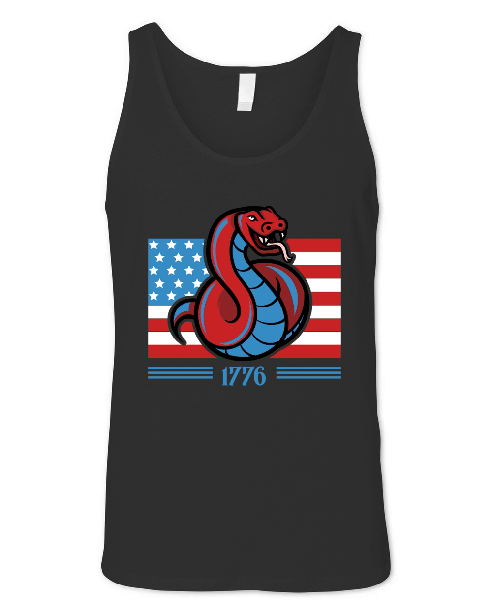 Vintage 4th July 1776 02 Unisex Jersey Tank