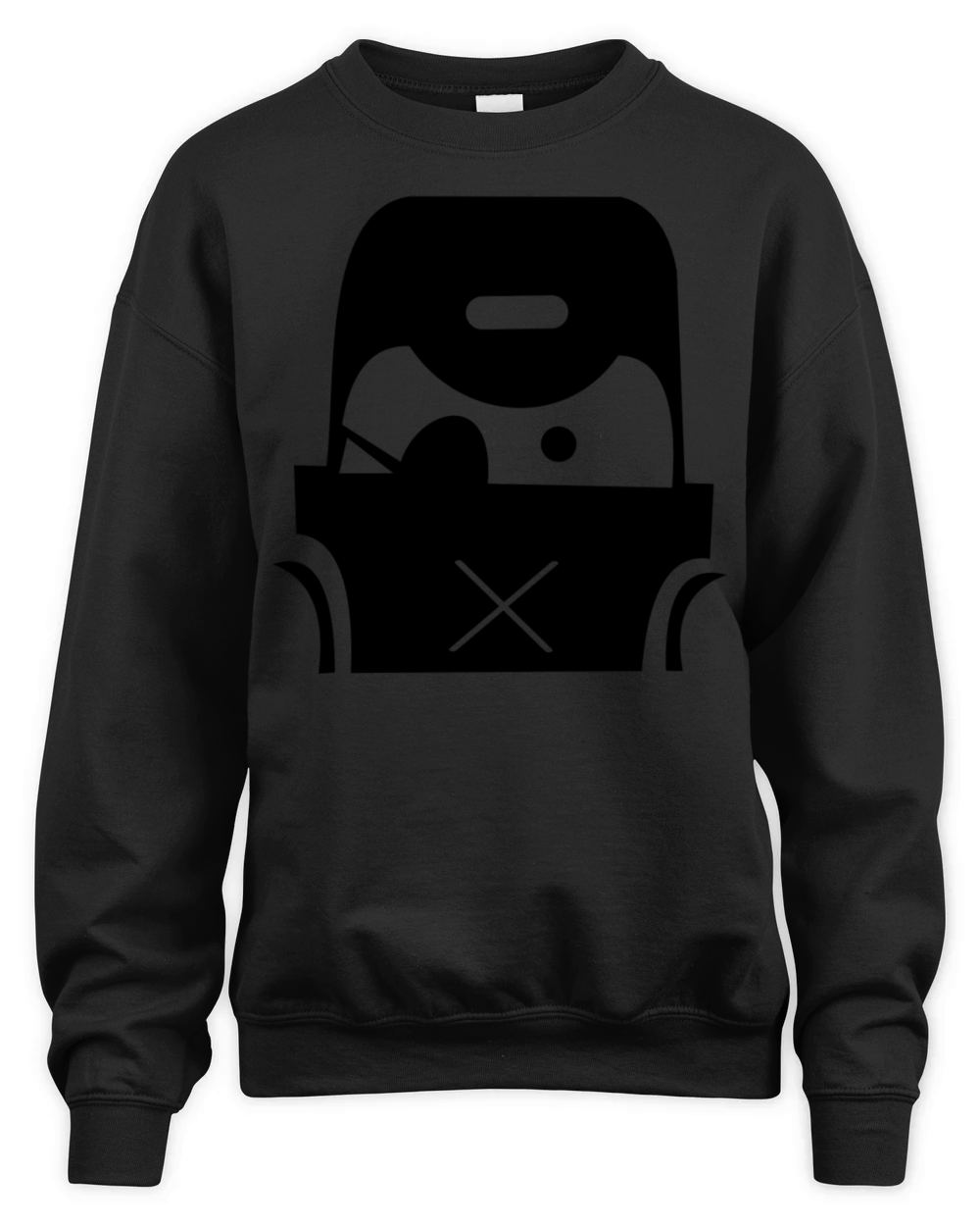 head upside down Unisex Premium Crewneck Sweatshirt