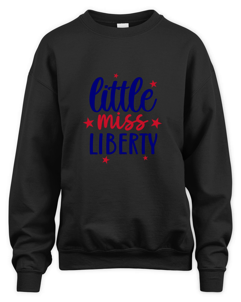 Little miss liberty 2 Unisex Premium Crewneck Sweatshirt