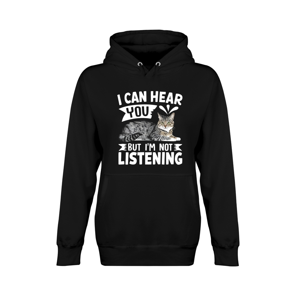 I Can Hear You But Im Not Listening Unisex Premium Pullover Hoodie
