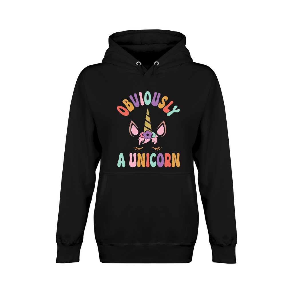 Obviously A Unicorn Unisex Premium Pullover Hoodie