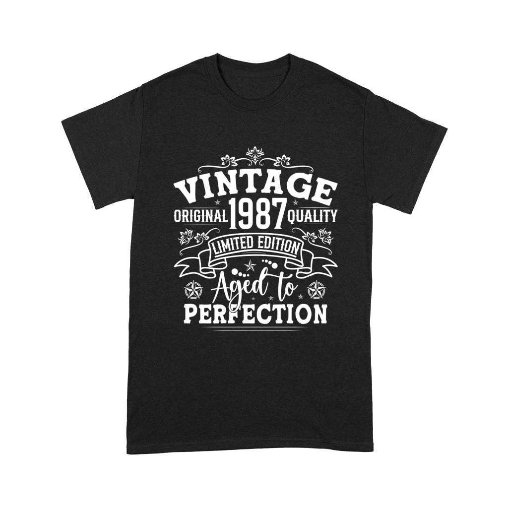 Vintage Birthday TShirt Design Bundle 1987 Unisex T-Shirt