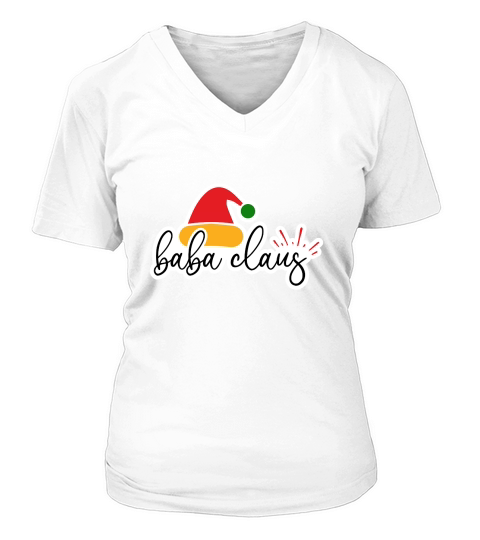 Baba Claus V-neck T-Shirt Woman