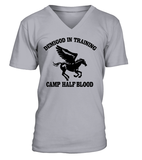 Half blood V-Neck T-shirt
