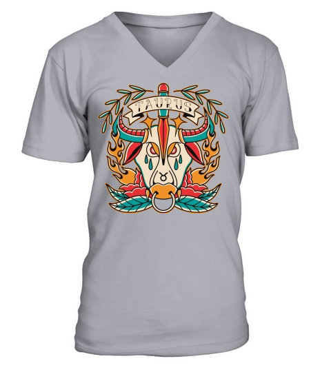 Taurus V-Neck T-shirt