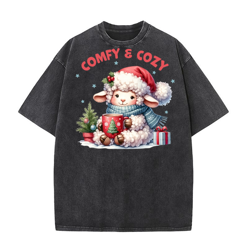 Comfy & Cozy 4 Washed T-Shirt