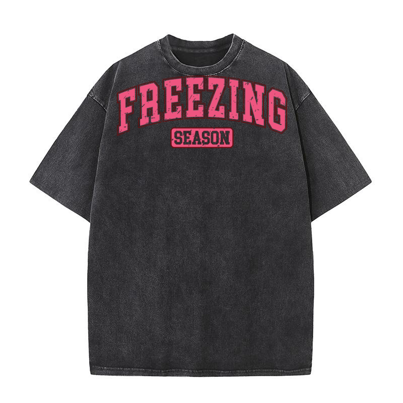 FreezingSeason02 Retro Washed T-Shirt