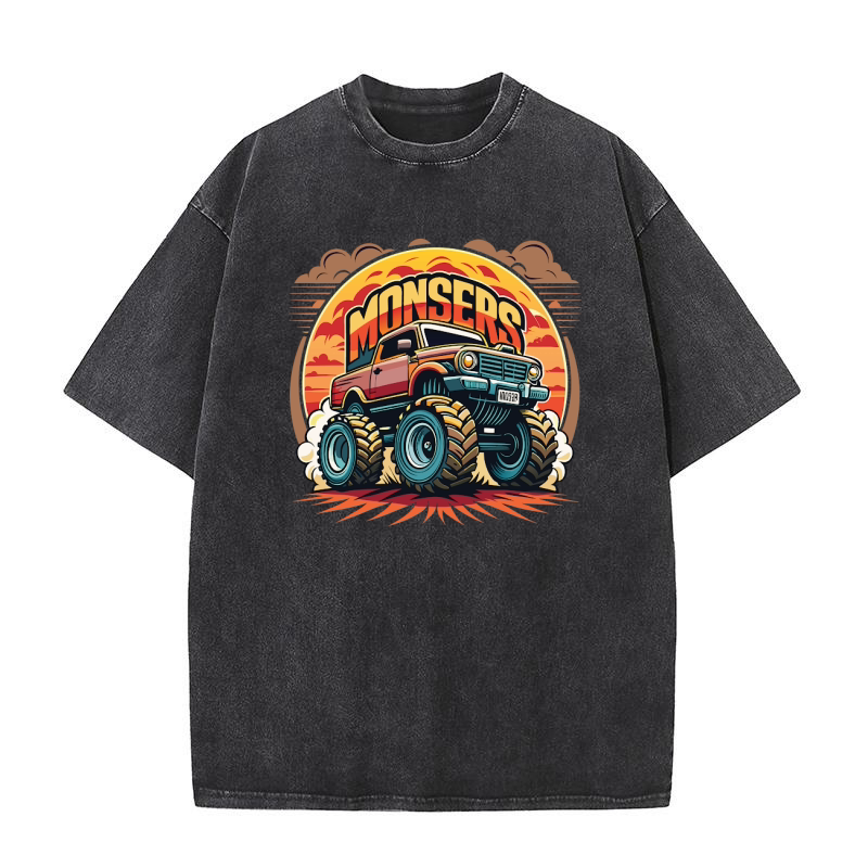 Monster Truck Washed T-Shirt