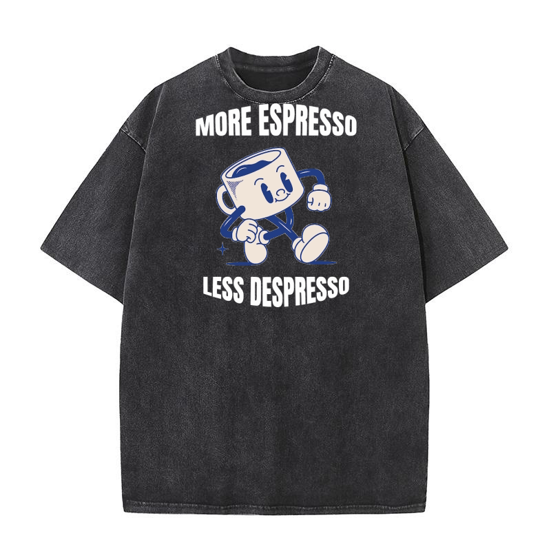 More Espresso Less Depresso Washed T-Shirt