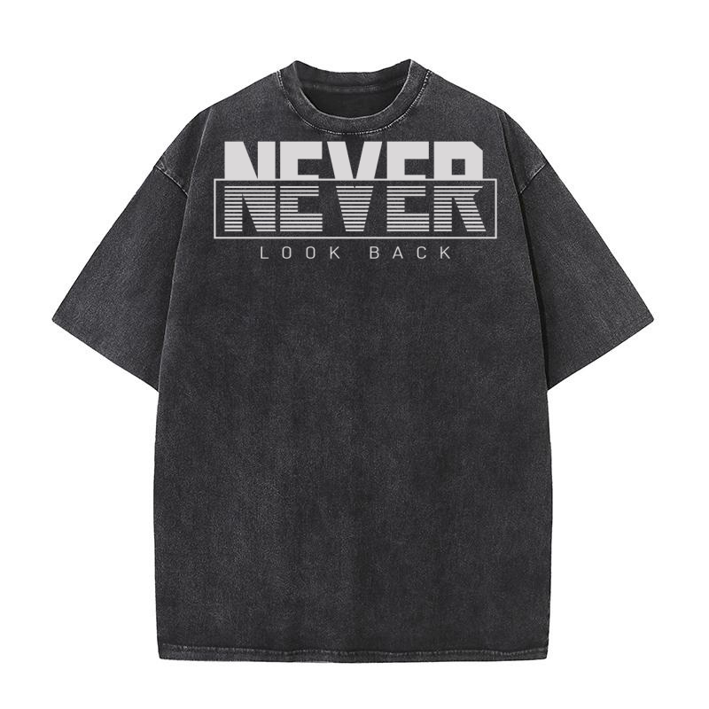 Never Look Back 3 Washed T-Shirt