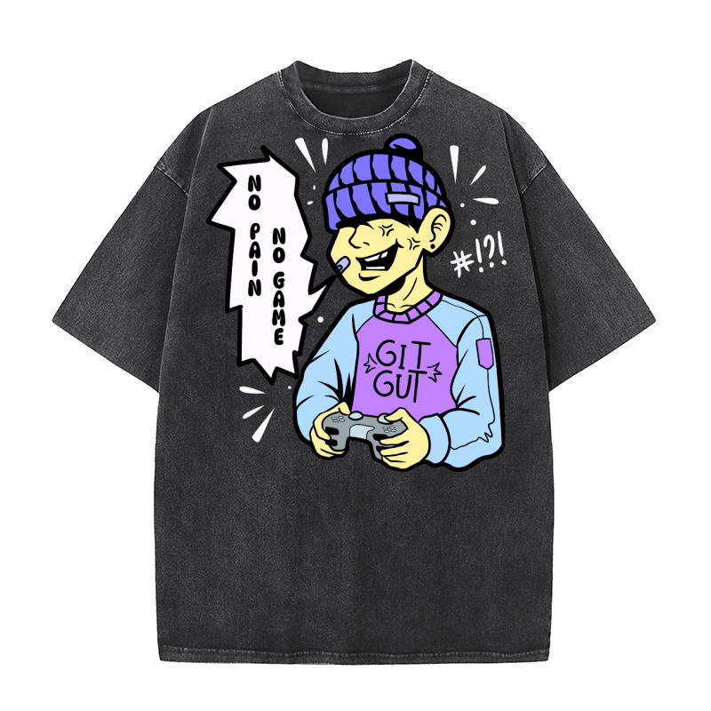 No Pain, No Game Washed T-Shirt