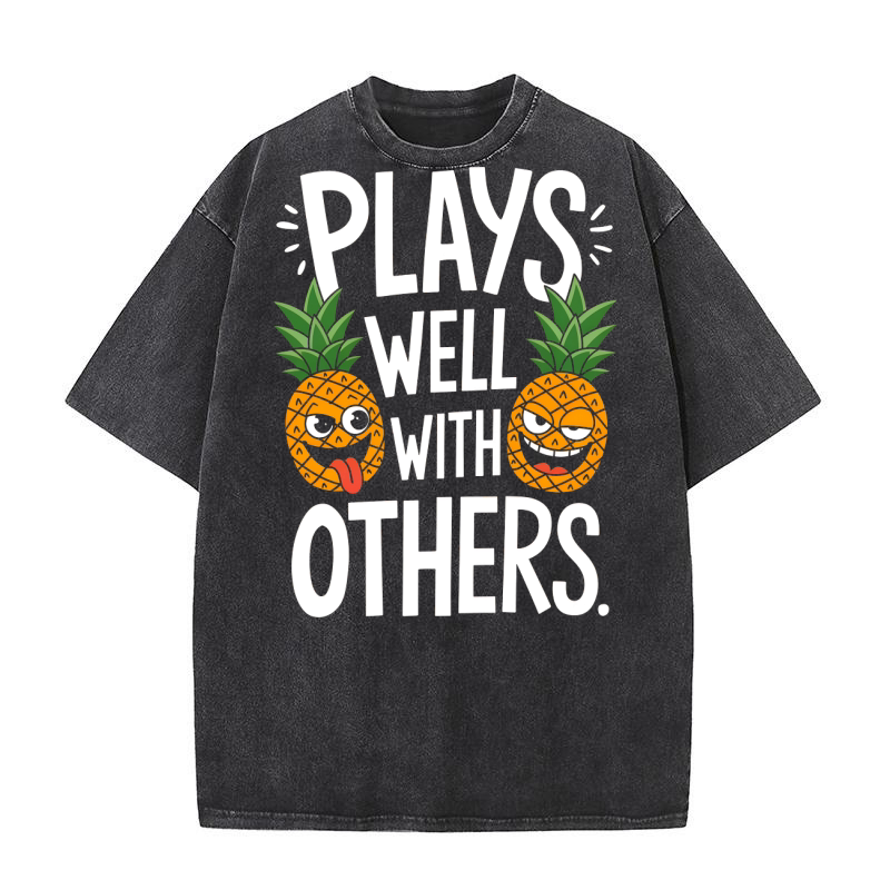 Play Well With Others Washed T-Shirt