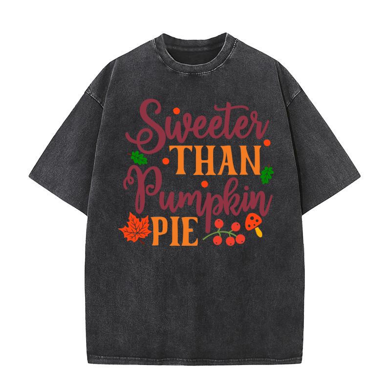 Sweeter Than Pumpkin Pie Washed T-Shirt