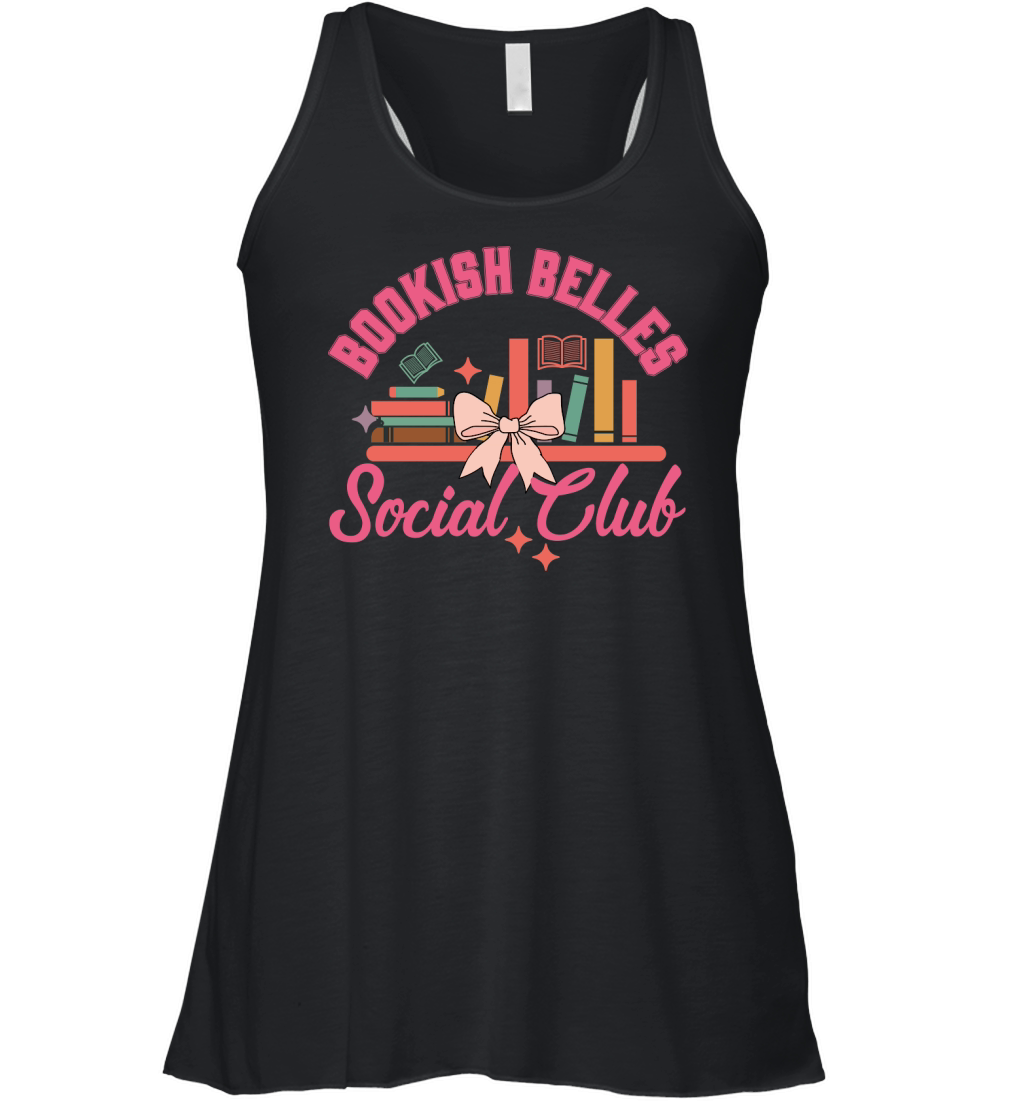 Bookish Belles Social Club Women's Flowy Tank Top